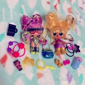 Lol surprise 22 piece bundle lot doll accessory clothes set in great condition